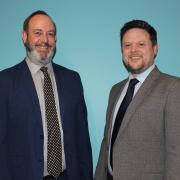Stephen Deakin, Chief Executive at BCRS Business Loans, left, with Andrew Hustwit, Head of Business Development