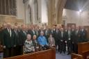 Pembroke and District  Male Voice Choir members are pictured in St Mary's Church, Pembroke.