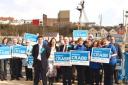 MP Stephen Crabb launches his election campaign in Milford Haven
