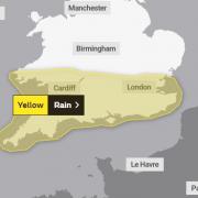 Met Office weather warning for December 23 to 24. Picture: The Met Office