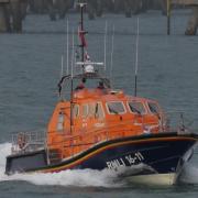 Angle RNLI Lifeboat was requested to launch after an emergency beacon was activated in the Haven.