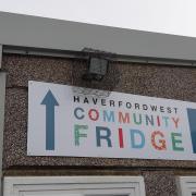 The community fridge is based at FRAME, Merlins Bridge.
