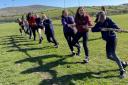 Feeling the pull of trying a new sport at Ysgol Bro Preseli.