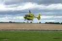 Air ambulance services are run independently of the NHS.