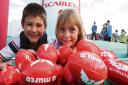 FUN DAY: Niamh and Luke Devonald from Haverfordwest at Murco Family Day.