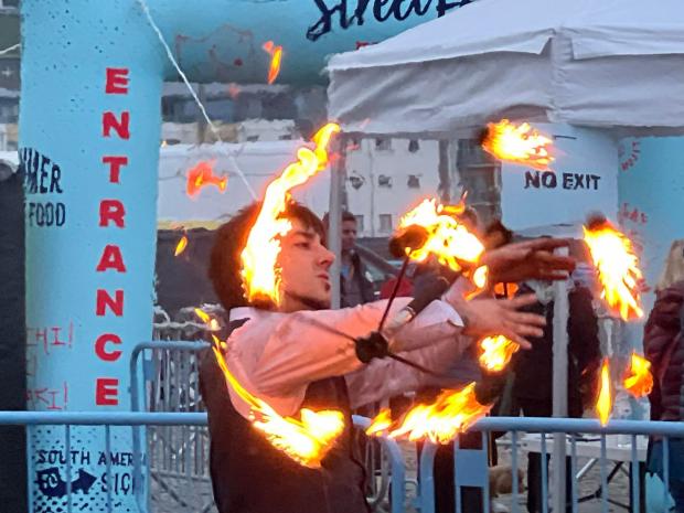 Milford Mercury: Fire shows at the Festival of Fire