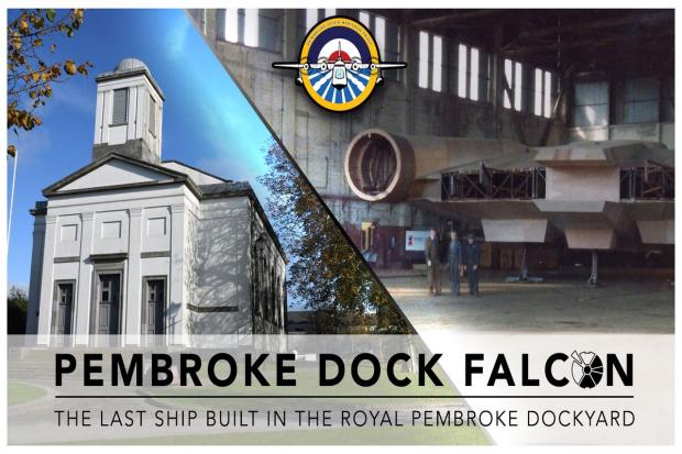 The Millennium Falcon exhibition at Pembroke Dock Heritage Centre