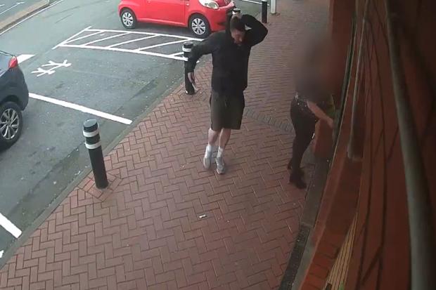 WATCH: Shocking footage of a knifepoint robbery ouside Pembrokeshire supermarket