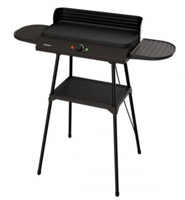 Milford Mercury: Silvercrest Electric Tabletop & Free-Standing Barbecue (Lidl)