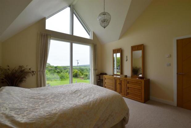 Milford Mercury: The master bedroom. Picture: West Wales Finest Properties