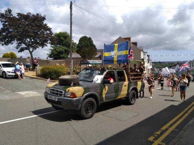 Milford Mercury: A VC Gallery vehicle at Neyland Carnival in 2018