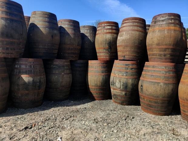 Milford Mercury: The barrels are repurposed into ice baths