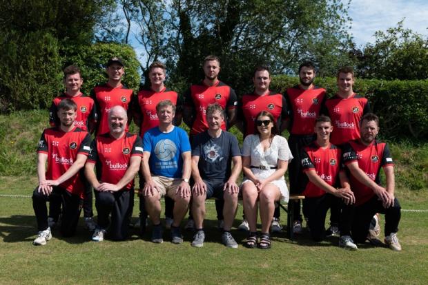 Milford Mercury: Finalists Carew beat Cresselly by two wickets in the semi-final. Picture: Ross Grieve