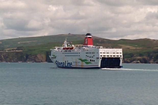 Stena Europe will be sailing out of Fishguard from 1.30am tomorrow (Wednesday).