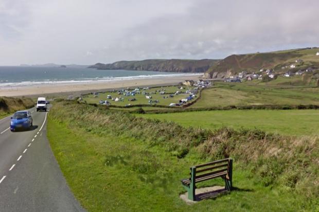 Newgale. Picture: Google Street View.
