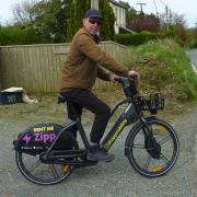 Lloyd James was saddled with a £57 bill and a bike that locked itself when he hired a PCC e-bike.