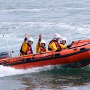 Fishguard RNLI's inshore lifeboat crew will demonstrate their lifesaving skills during the Party on the Parrog.