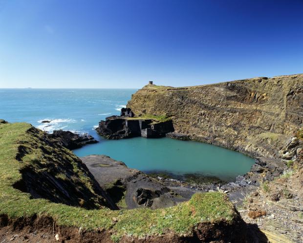 Milford Mercury: The study named Blue Lagoon in the north of Pembrokeshire as one of the top ten places to go wild swimming.